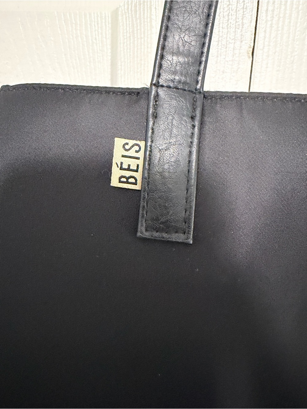 BEIS The Commuter Tote Work Tote in Black VGUC - Picture 4 of 12